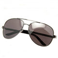 Silver-Black - Side - Manchester City FC Unisex Adult Aviator Sunglasses