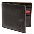 Brown - Back - Liverpool FC Crest Leather Wallet