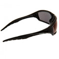 Black - Side - Everton FC Unisex Adult Crest Sunglasses