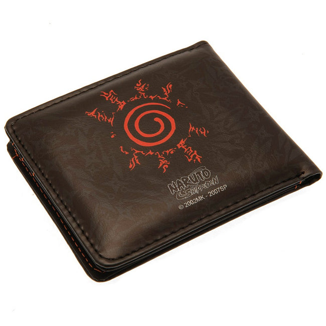Black - Back - Naruto: Shippuden Konoha Symbol Wallet