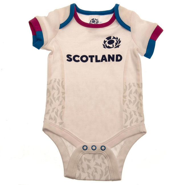 Navy-White - Lifestyle - Scotland RU Baby Bodysuit (Pack of 2)