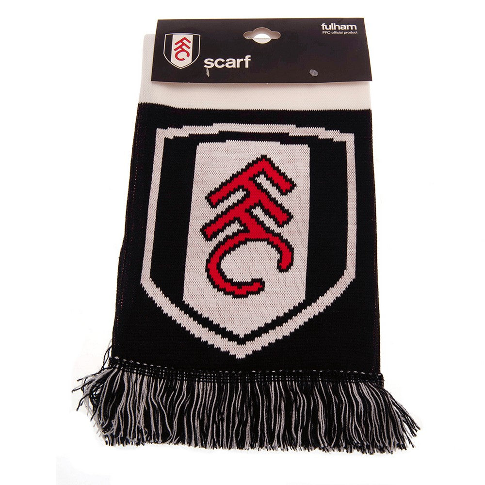 Black-White - Lifestyle - Fulham FC Stripe Winter Scarf
