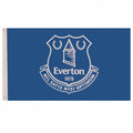 Royal Blue-White - Back - Everton FC Crest Flag