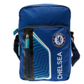Royal Blue-White - Front - Chelsea FC Crest Shoulder Bag