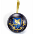 Blue-Gold - Back - Harry Potter Ravenclaw Christmas Bauble