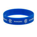 Royal Blue-White - Front - Rangers FC Silicone Wristband