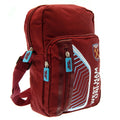Claret Red-Sky Blue - Back - West Ham United FC Crest Shoulder Bag