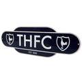 Black-White - Back - Tottenham Hotspur FC Retro Hanging Sign