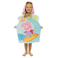 Multicoloured - Side - Peppa Pig Childrens-Kids Fun Ocean Hooded Towel