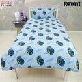 Blue-Navy-Pink-Purple - Lifestyle - Fortnite Battle Royale Reversible Duvet Set