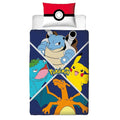 Multicoloured - Front - Pokemon Master Reversible Duvet Set