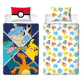 Multicoloured - Side - Pokemon Master Reversible Duvet Set