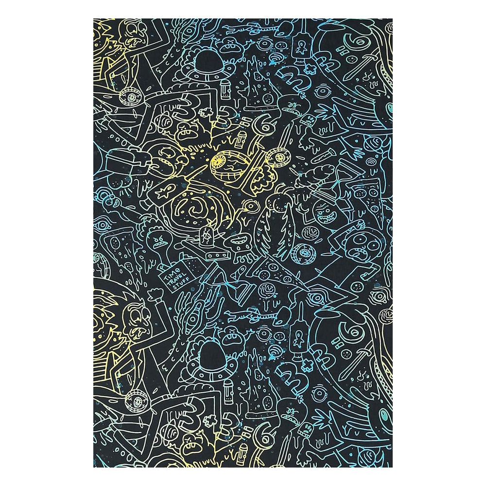 Multicoloured - Pack Shot - Rick And Morty UFO Reversible Duvet Set