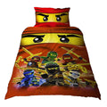 Multicoloured - Side - Lego Ninjago Reversible Duvet Set