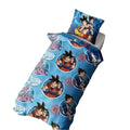 Multicoloured - Side - Dragon Ball Z Kamehameha Goku Reversible Duvet Set