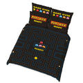 Multicoloured - Side - Pac-Man Maze Reversible Duvet Set