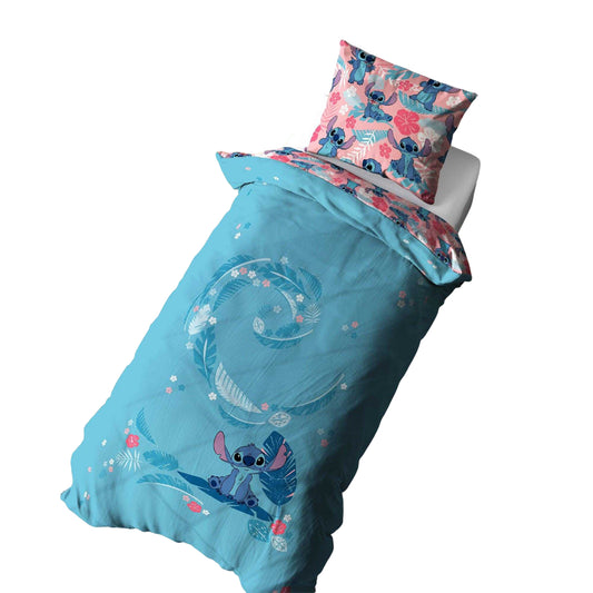 Blue - Front - Lilo & Stitch Reversible Duvet Set