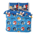 Multicoloured - Lifestyle - Sonic The Hedgehog Team Reversible Duvet Set