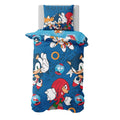 Multicoloured - Back - Sonic The Hedgehog Team Reversible Duvet Set