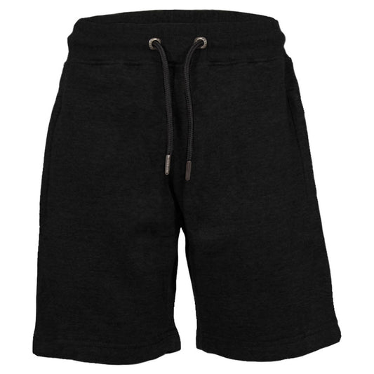 Black - Front - Keanu Boys Fleece Regular Shorts (Pack of 3)