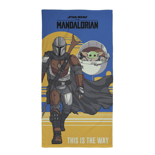 Multicoloured - Front - Star Wars: The Mandalorian This Is The Way Towel