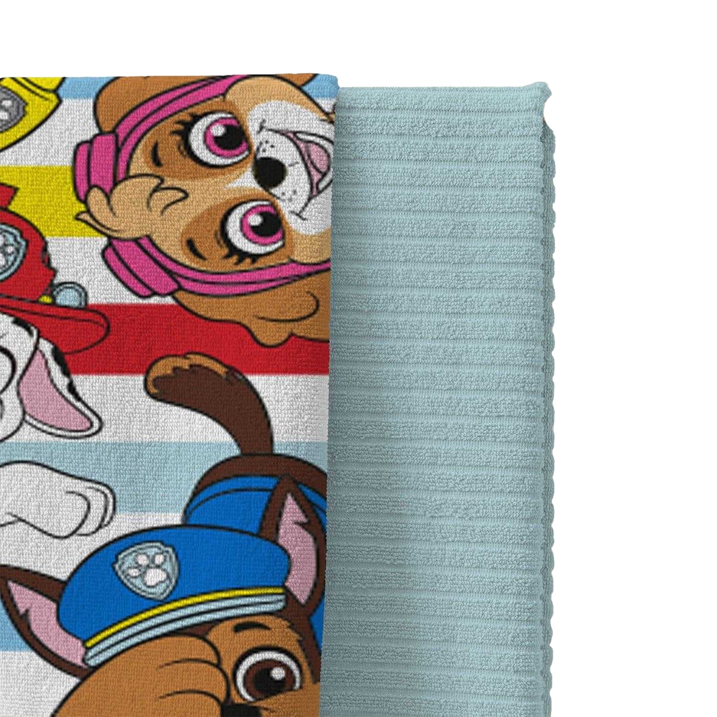 Multicoloured - Side - Paw Patrol Characters Towel