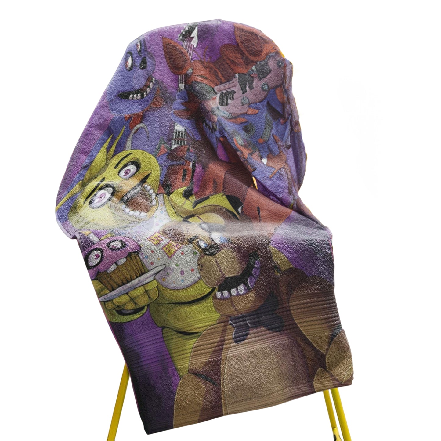 Multicoloured - Side - Five Nights At Freddys Freddy Fazbear Towel