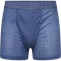 Multicoloured - Side - Harte & Soul Mens Plain Bamboo Boxer Shorts (Pack of 12)