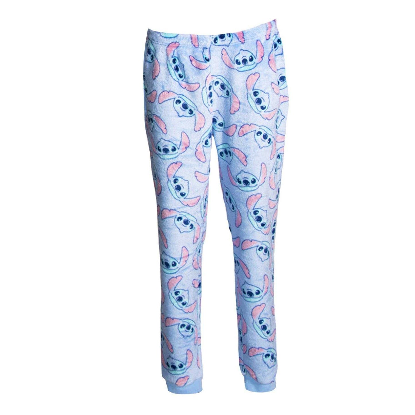 Blue - Lifestyle - Lilo & Stitch Womens-Ladies Fleece Long Pyjama Set