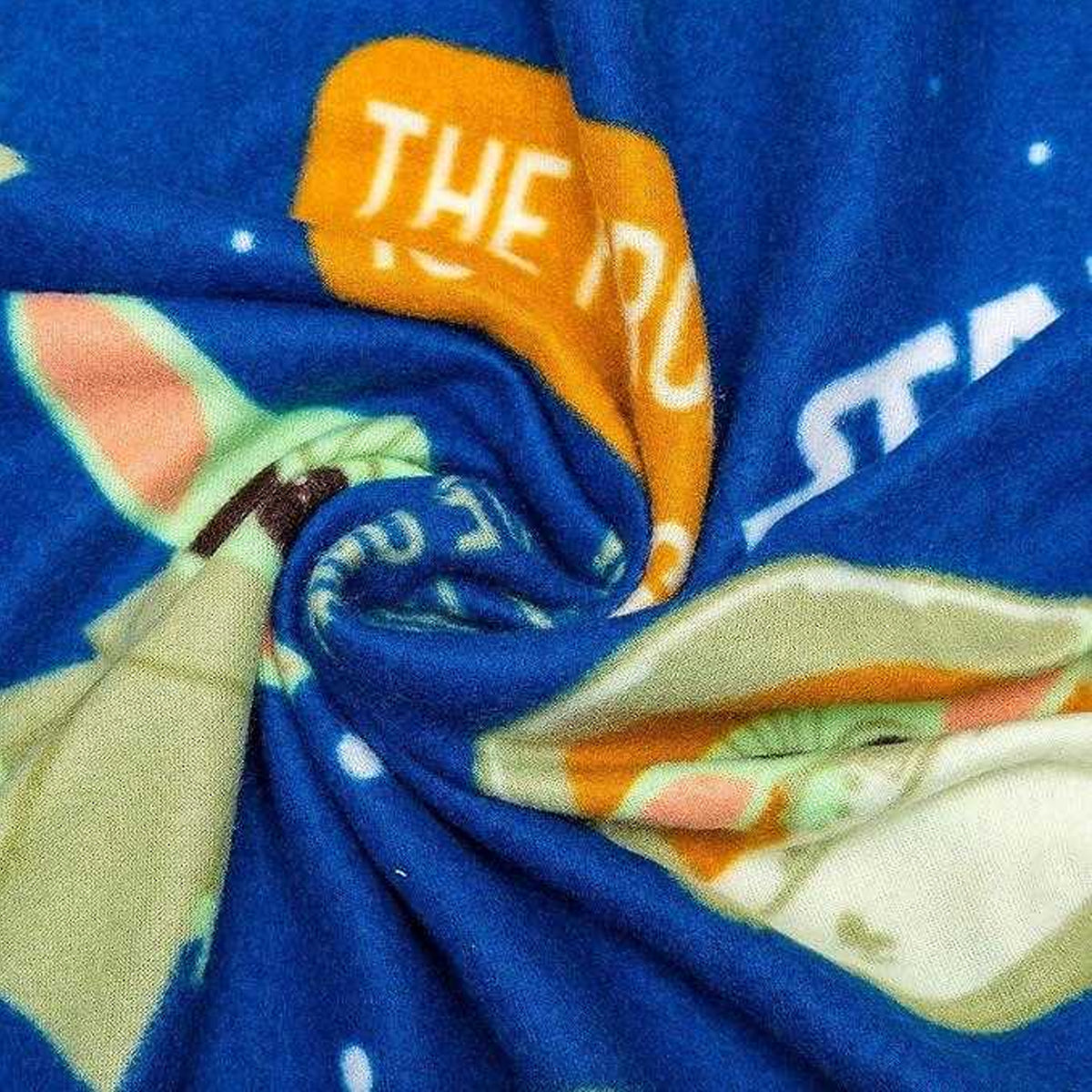 Multicoloured - Lifestyle - Star Wars The Mandalorian Fleece Baby Yoda Blanket