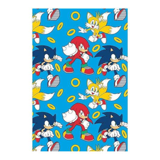 Multicoloured - Front - Sonic The Hedgehog Fleece Speed Blanket
