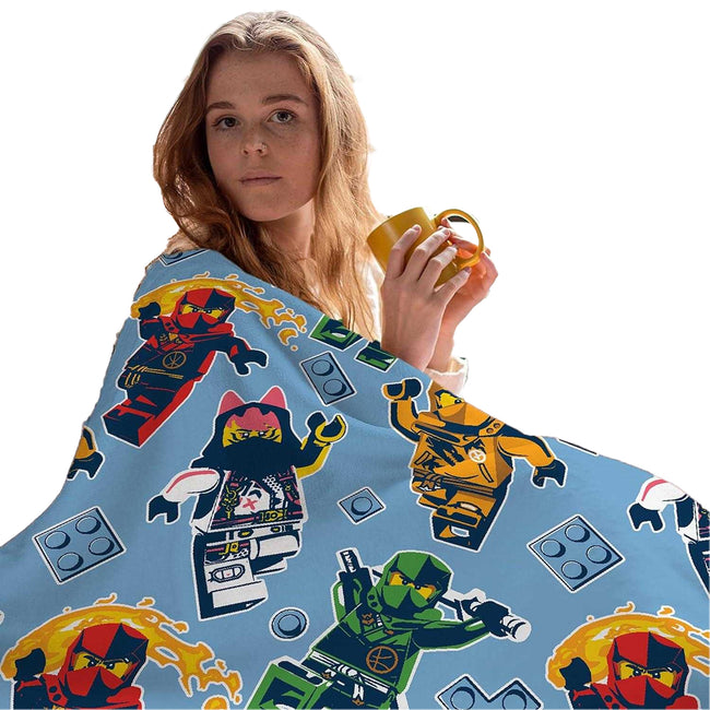 Multicoloured - Lifestyle - Lego Ninjago Fleece Blanket