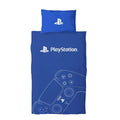 Blue - Side - Playstation Game Controller Reversible Duvet Set