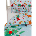 Blue-Red - Pack Shot - Peppa Pig Santa Reversible Duvet Set