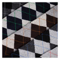 Brown-Black-White - Lifestyle - Soxy Mens Argyle Long Socks (Pack of 6)