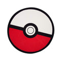 Red-White - Back - Pokemon Pokeball Rug