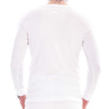 White - Back - Keanu Mens Thermal Long-Sleeved T-Shirt (Pack of 3)