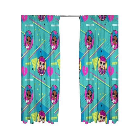 Multicoloured - Front - LOL Surprise Curtains