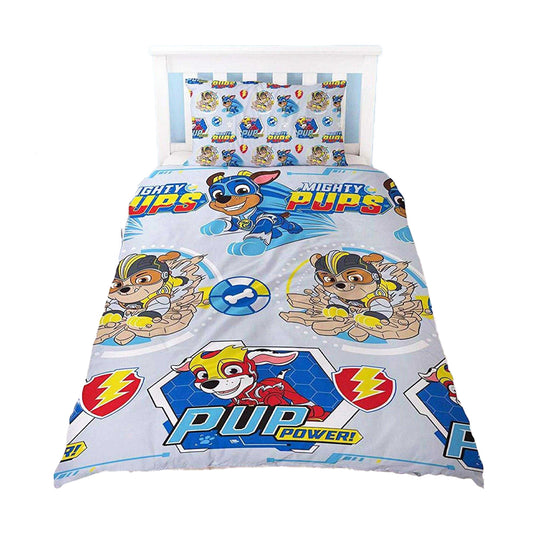 Multicoloured - Front - Paw Patrol Super Pups Reversible Duvet Set