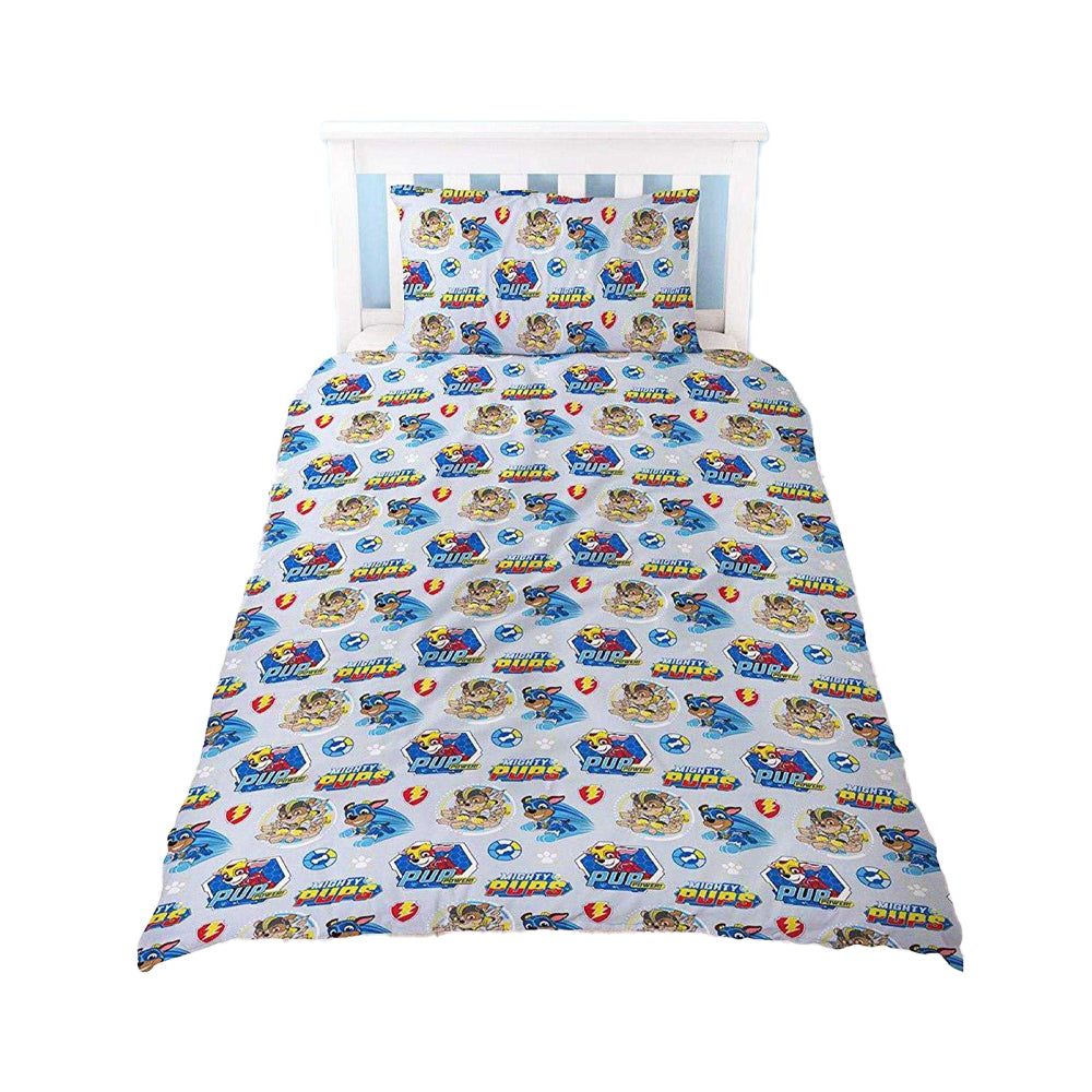 Multicoloured - Back - Paw Patrol Super Pups Reversible Duvet Set
