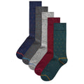 Multicoloured - Back - Ex Store Mens Spotted Cotton Socks (Pack of 10)
