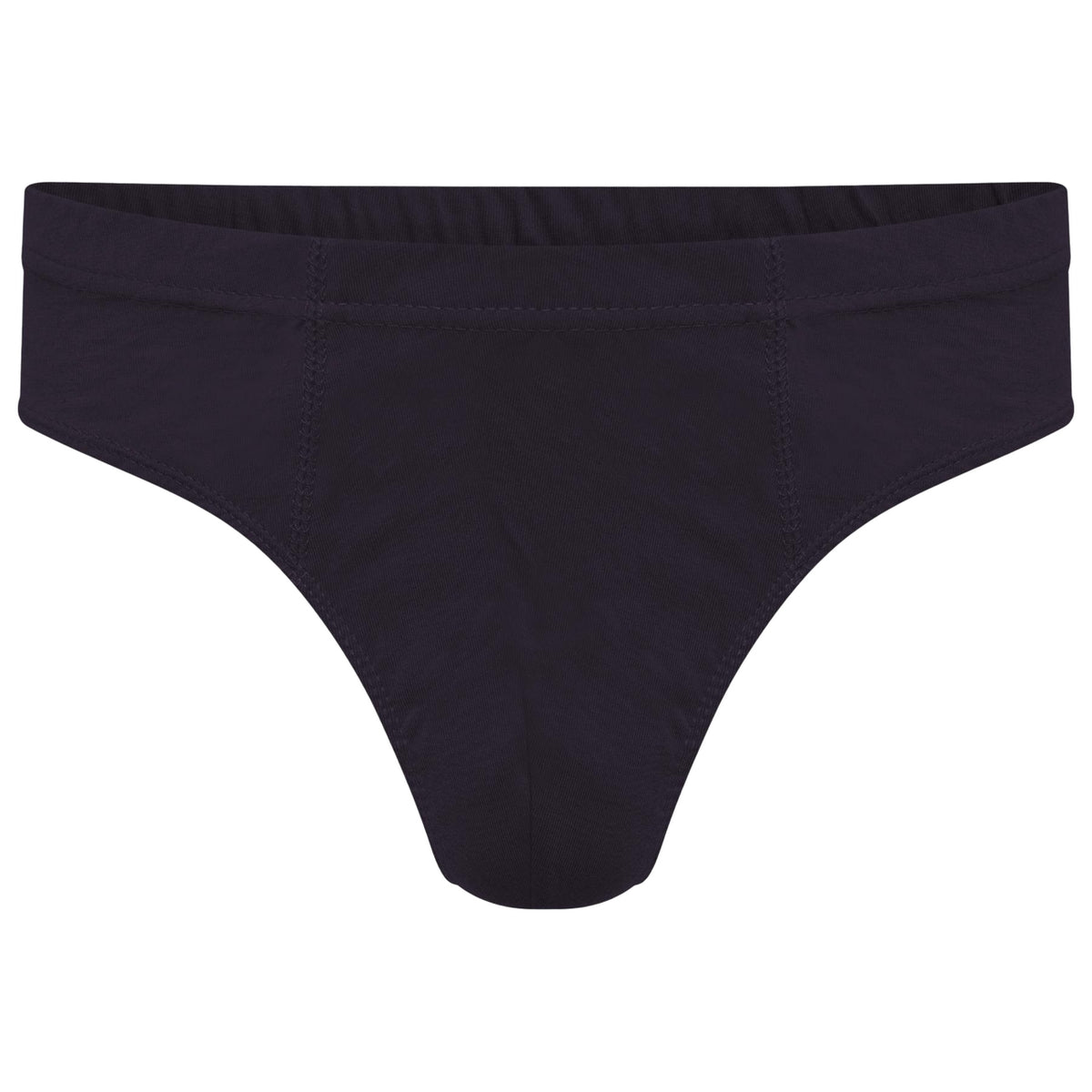 Multicoloured - Back - Keanu Boys Plain Briefs (Pack of 6)