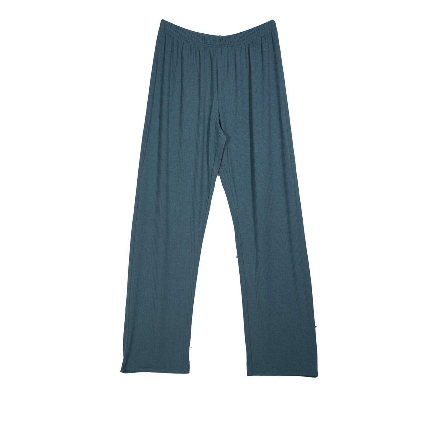Green - Back - Keanu Womens-Ladies Viscose Ribbed Loungewear Set (Pack of 2)