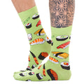 Multicoloured - Back - Floso Unisex Adult Sushi Socks (Pack of 6)
