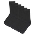 Black - Front - Soxy Childrens-Kids Cotton Socks (Pack of 12)