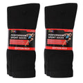 Black - Pack Shot - Soxy Mens Cotton Socks (Pack of 20)