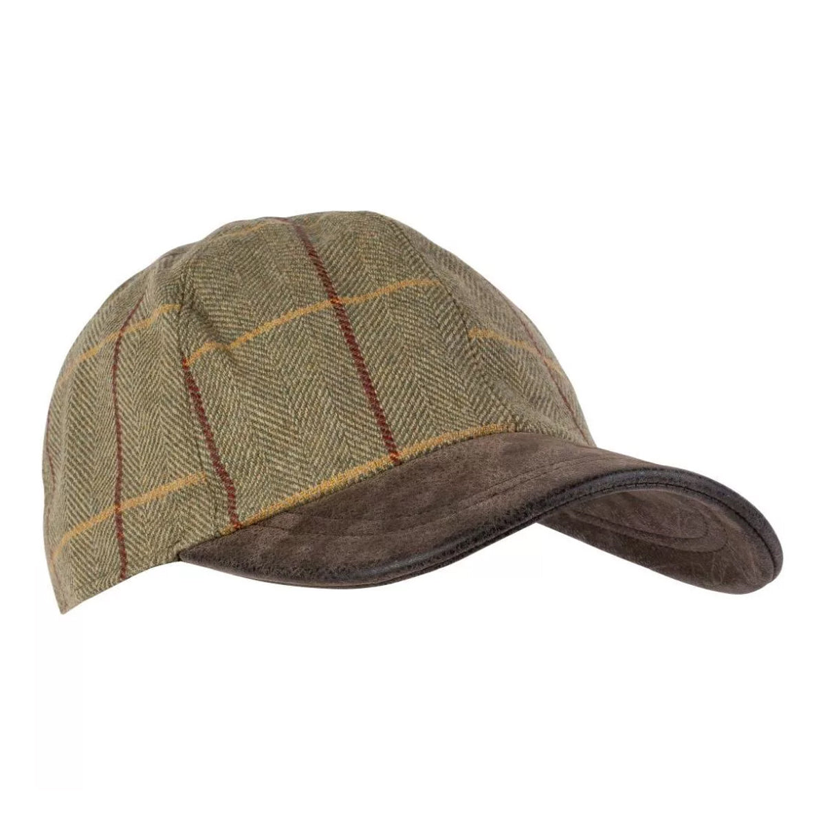 Tweed - Close up - Jack Pyke Wool Blend Baseball Cap