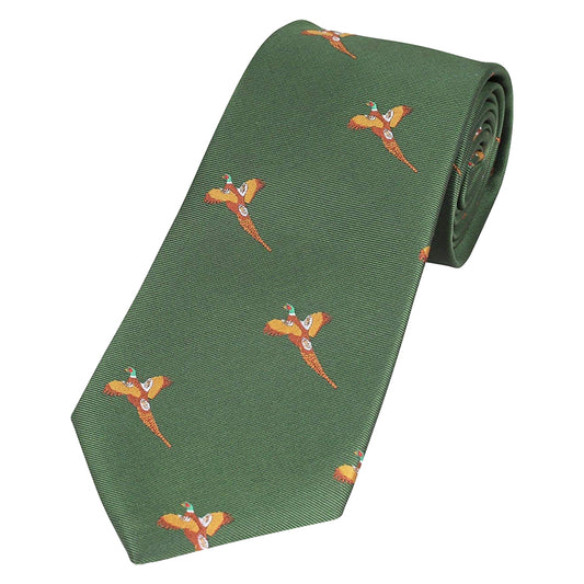Green - Front - Jack Pyke Pheasant Tie