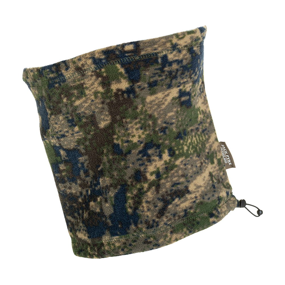Green-Blue - Side - Jack Pyke Digital Camo Fleece Neck Gaiter