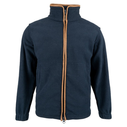 Navy - Front - Jack Pyke Mens Countryman Fleece Jacket
